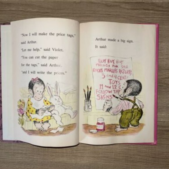 Lilliam Hoban ARTHUR'S HONEY BEAR: First Edition Hardcover ‘74, I Can Read Book - Picture 5 of 5